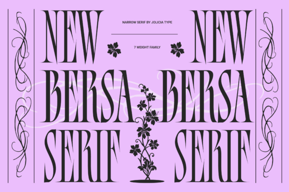 Bersa Serif: A Bold and Elegant Font for Modern Design