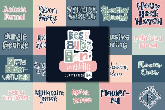 Best Buds Font Bundle