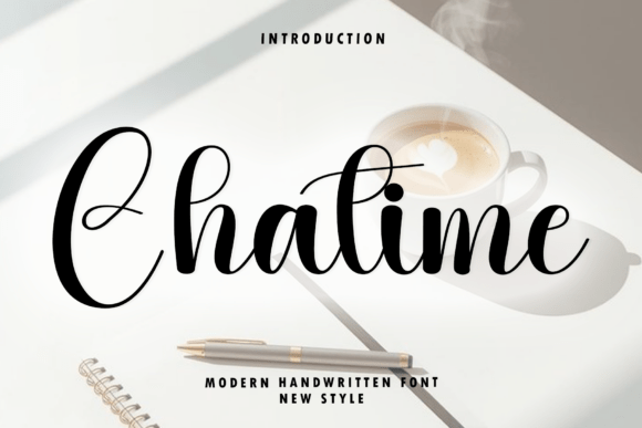 Chatime Font for Creative Projects