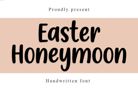 Easter Honeymoon: A Playful Font for Creative and Professional Workflows