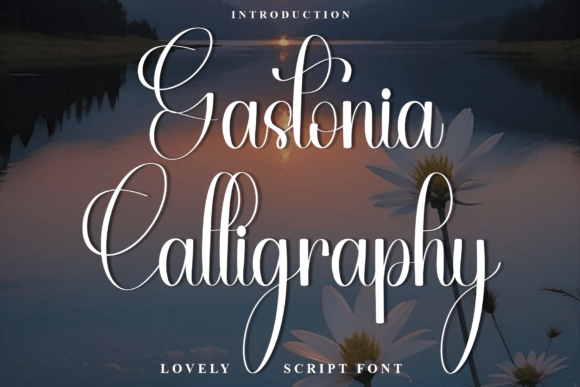 Gastonia Calligraphy: A Warm and Friendly Font for Creative Projects