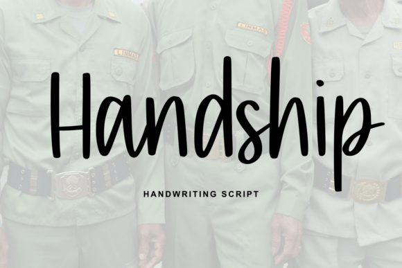 Handship – A Simple Handwritten Script Font for Authentic Design