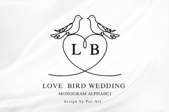 Love Bird Wedding Monogram: A Timeless Design for Romantic Occasions