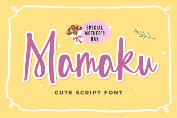 Mamaku: A Whimsical Script Font to Elevate Your Creative Projects