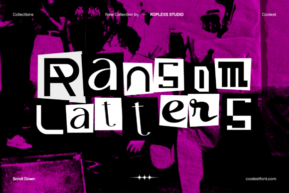 Ransom Latters Font: A Bold New Voice in Modern Typography